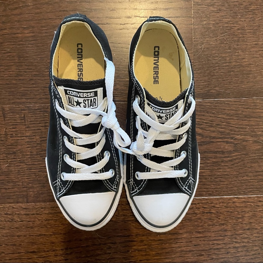 Black converse all star